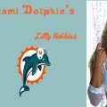 Miami Dolphin's Lilly Robbins