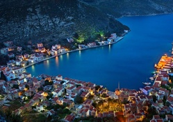 fabulous town on the greek island of kastellorizo