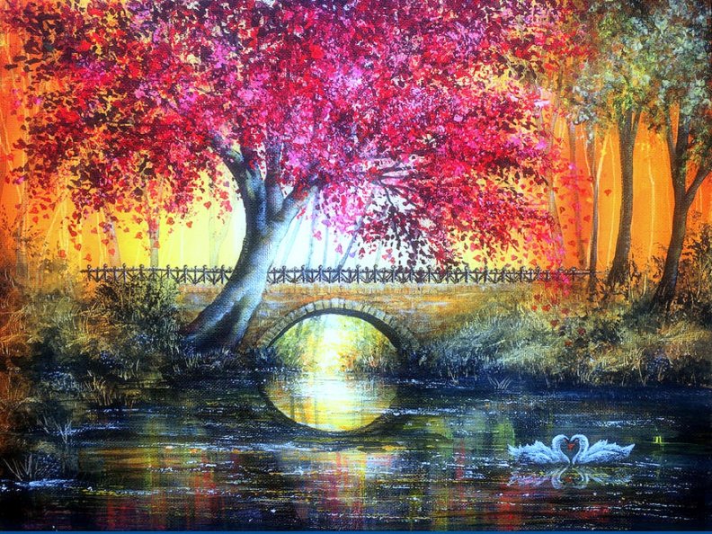 _Autumn Bridge_