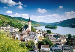Rhine, Germany Landscape