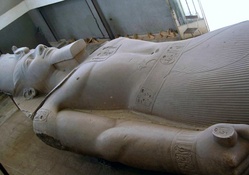 Ramses II Statue in Museum