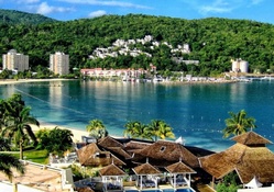 lovely tropical resort hdr