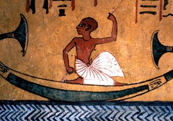 Old boat Pharaonic