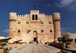 Qaitbay Citadel, Alexandria, Egypt.