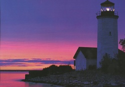 Nine Mile Point Lighthouse, Ontario, Canada
