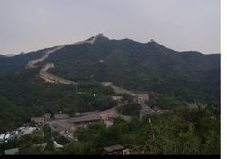 The great wall in China
