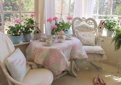 Tea Time on the Porch