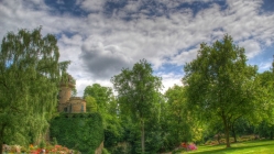 ludwigsburg castle in a wonderful german park hdr