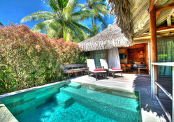 Tropical Modern Beach Villa Moorea