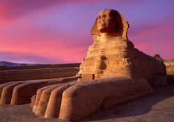 Sphinx at Sunset