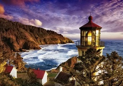 Coastal lighthouse