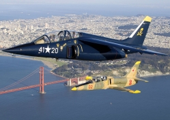 American Warplanes over San Francisco