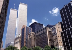 the late great world trade center in nyc