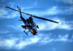 bell ah_1 attack helicopter hdr