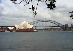 Beautiful,Sydney,Opera,House,And,Harbour,Bridge
