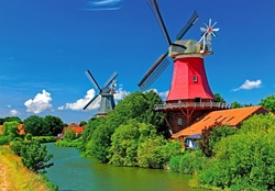 Summer windmills