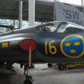 swedish jet fighter