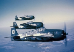 Grumman F6F Hellcat Formation