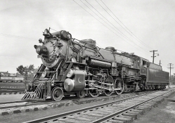 vintage locomotive