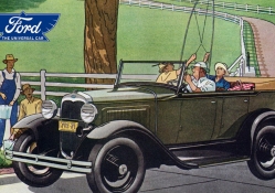 1930 Ford,Going Fishing