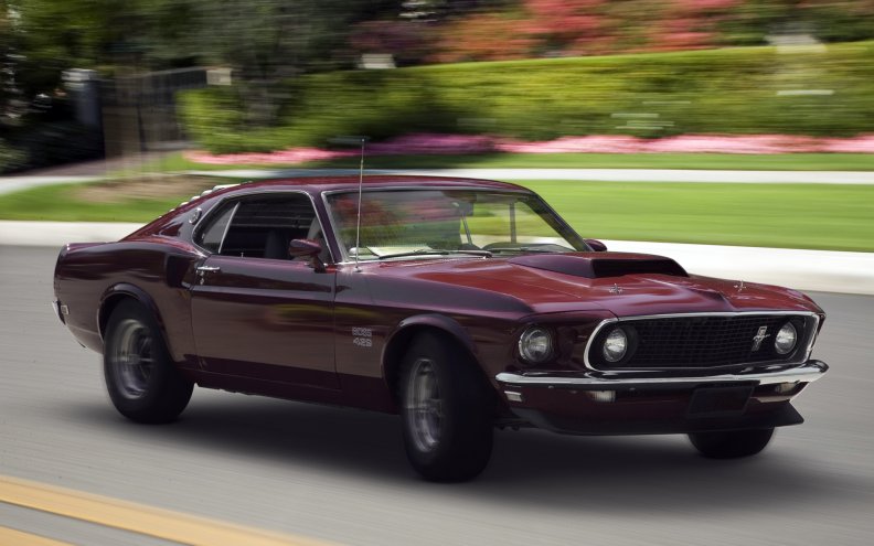 Muscle Cars _ 1969 Ford Boss 429 Mustang Fastback