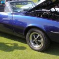 1967 blue Pontiac Firebird