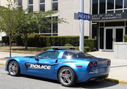 corvette police car