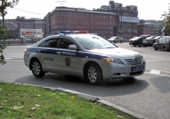 toyota police car
