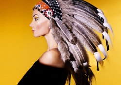 Red Indian Beauty