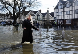 Flood in England