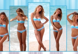 Bikini Model Collage ~ Maryna Linchuk