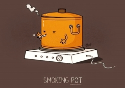 Smoking pot