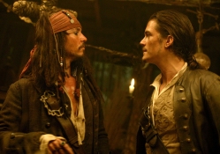Captain Jack Sparrow and Will Turner!