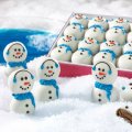 Snowman candies