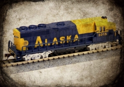 Bachmann GP_40 Locomotive Alaska Railroad toy