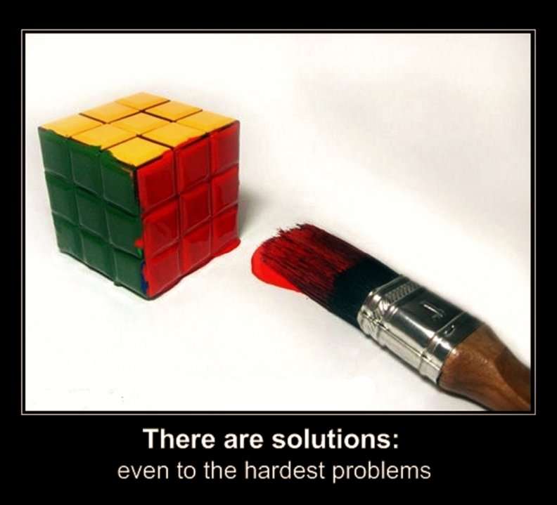 There is always a solution :)