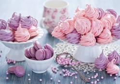 purple pastries