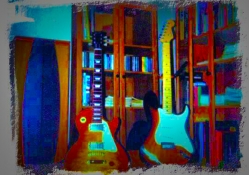 58 gibson &amp; stratocaster