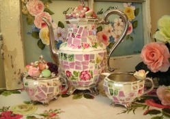 Pastel tea set♥