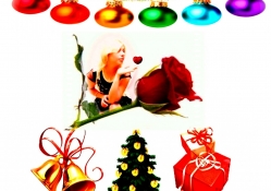 Kanchan Bagari Merry Christmas Wallpaper