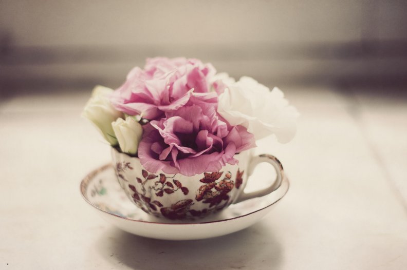 One floral cup♥