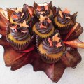 Invitation to autumn cupcakes