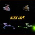 Original and Remastered Romulan and Klingon Ships
