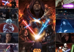 revenge of the sith collage