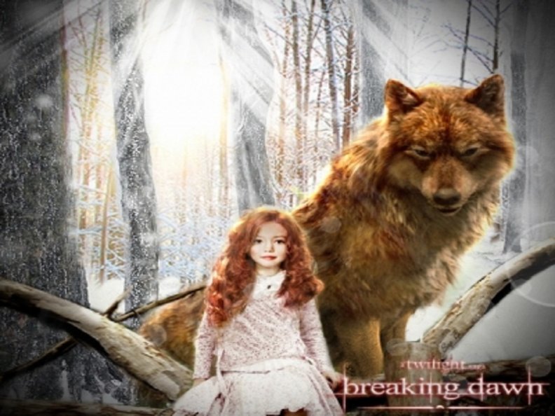 Renesmee And Wolf Jacob