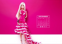 Pink, Barbie, December,2011