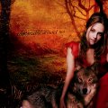Bella with wolf