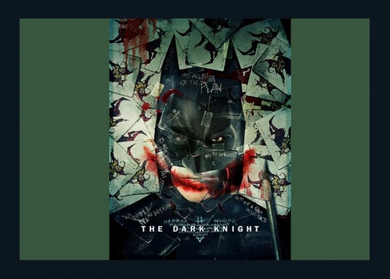 Dark Knight Jokers jigsaw poster
