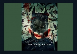 Dark Knight Jokers jigsaw poster