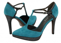 Ralph Lauren Blue Heels
